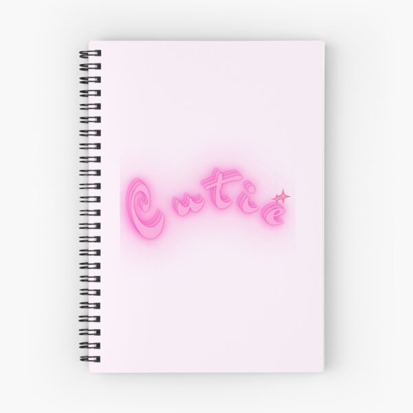 Item preview, Pink 'Cutie' sparkle writing designed and sold by DigitalDotrix.