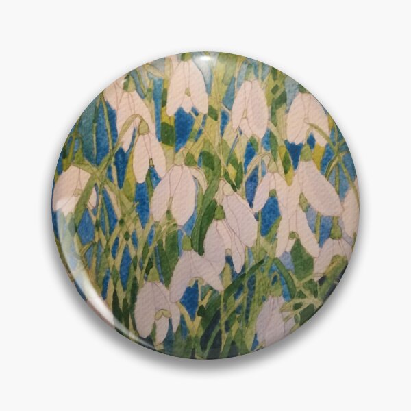 Item preview, Snowdrops in watercolour painting  designed and sold by esvb.