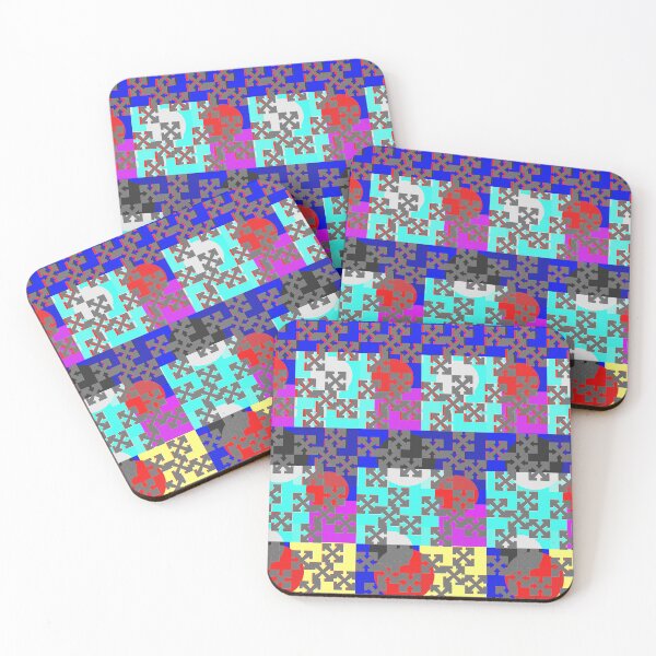 Item preview, Colorful Red Sun Modern Geometric  designed and sold by Sharon Schwalbe.