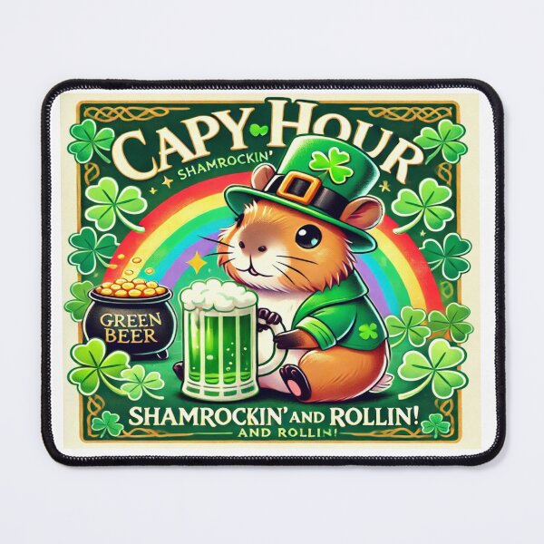 Item preview, Capy Hour. St Patric Day  designed and sold by ForcePrint.
