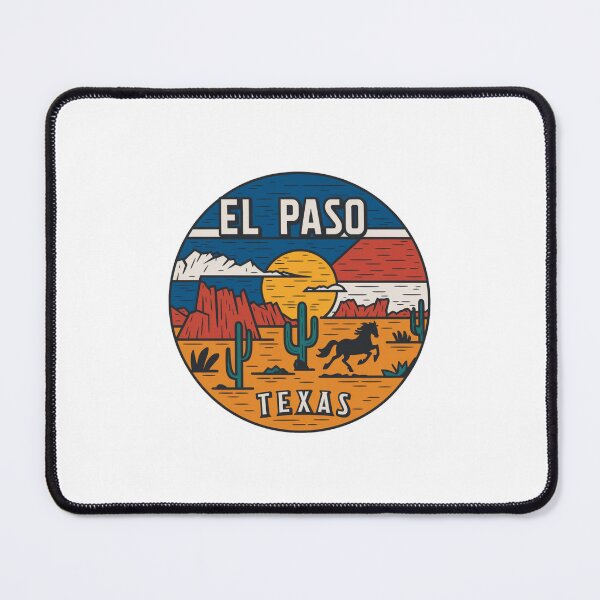 Item preview, El Paso, Texas | Sunset Serenity: Horse and Desert Landscape designed and sold by CircinusStore.