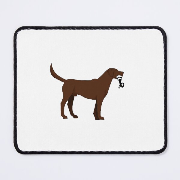 Item preview, Chocolate Lab with Merganser duck designed and sold by OldSoulArt.