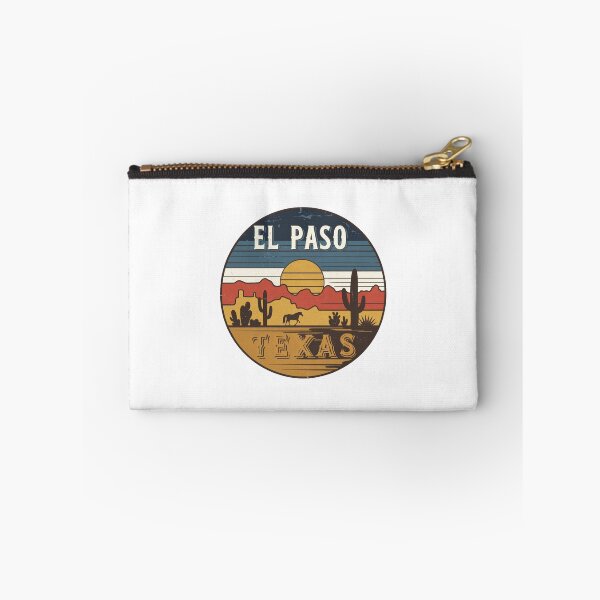 Item preview, El Paso, Texas | Rustic Sunset: Cacti and Horse Silhouette designed and sold by CircinusStore.