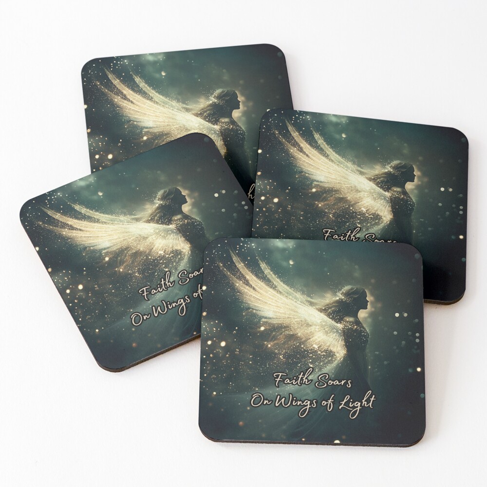 Aperçu de l'œuvre Dessous de verre (lot de 4) créée et vendue par CelestialThread.