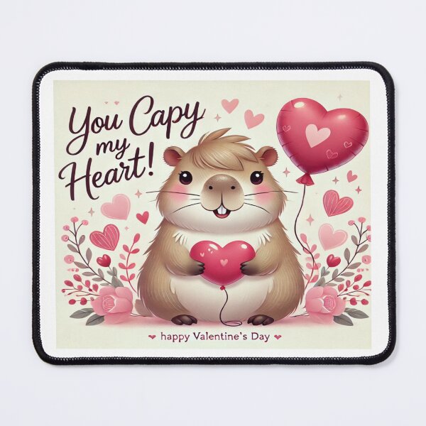 Item preview, Capy Valentine's Day designed and sold by ForcePrint.