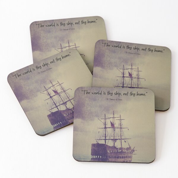 Item preview, Vintage Ship - St. Therese designed and sold by Blueberry CC Designs.