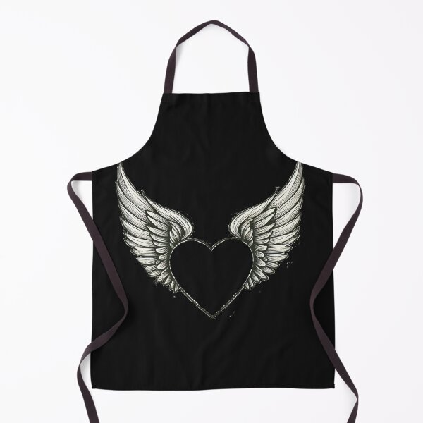 Item preview, Fragile Love: Glass Heart with Angel Wings designed and sold by hardingcarl2.