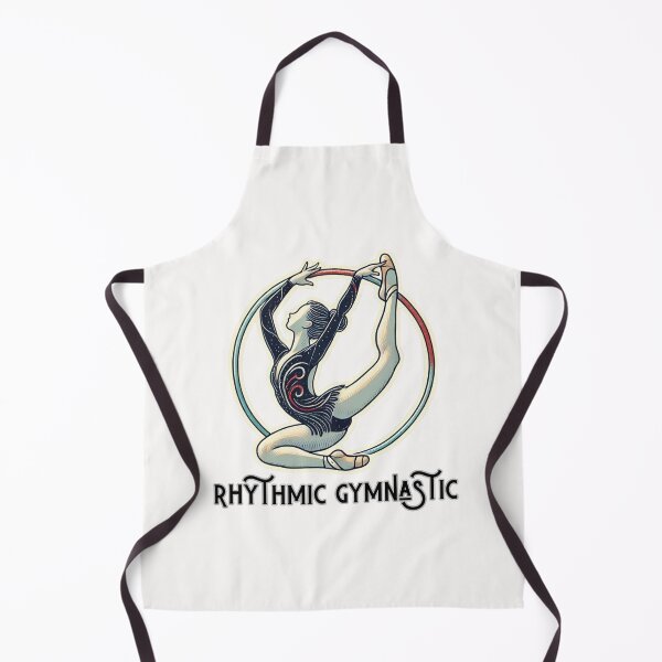Item preview, Elegant Rhythmic Gymnastics Art Print - Perfect Gift for Gymnastics Lovers designed and sold by Psycho-Crazy.