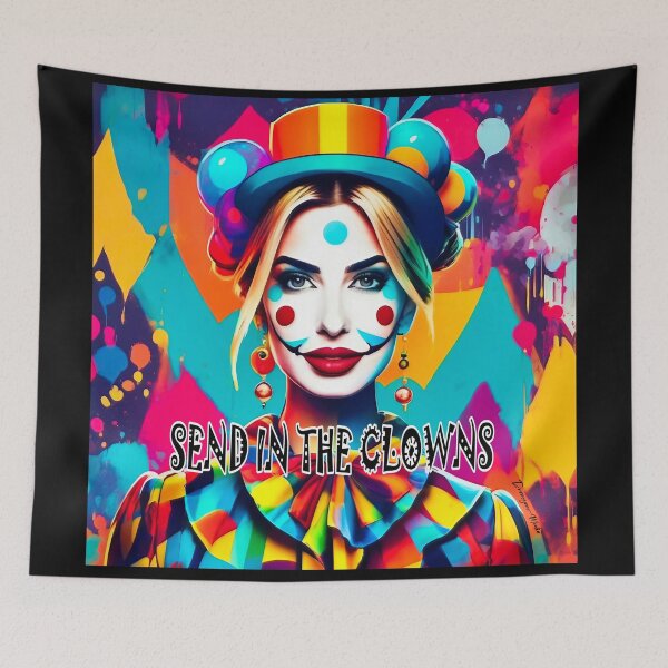 Item preview, USA Political Satire Ivanka Trump MAGA Circus clown designed and sold by Drone-tees.