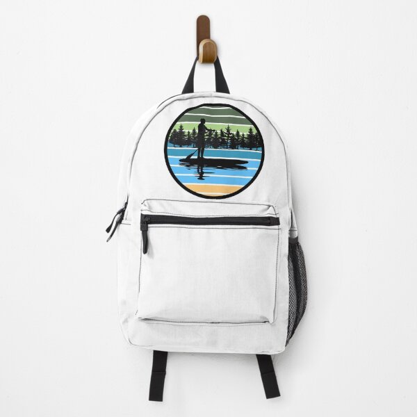 Item preview, Retro Paddle Boarder designed and sold by The Wandering Bookworm.