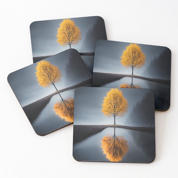 Item preview, Solitude in Golden Glow designed and sold by oanaunciuleanu.