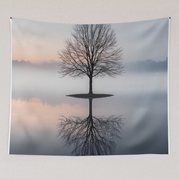 Item preview, Solitude in Golden Glow designed and sold by oanaunciuleanu.