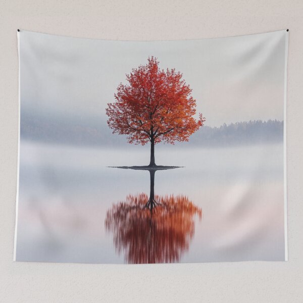 Item preview, Solitude in Golden Glow designed and sold by oanaunciuleanu.