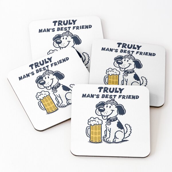 Item preview, Man's best friend dog with a pint meme designed and sold by Captain-Jackson.