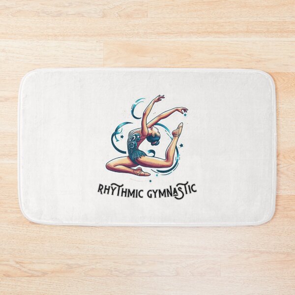 Item preview, Elegant Rhythmic Gymnastics Art Print - Perfect Gift for Gymnastics Lovers 2 designed and sold by Psycho-Crazy.