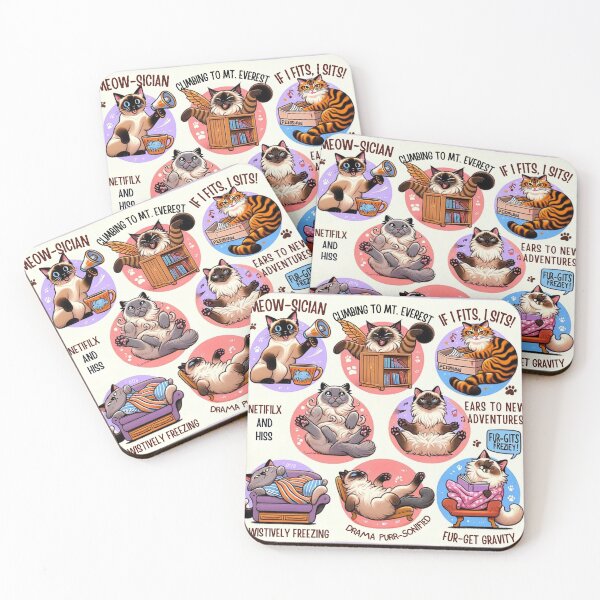 Item preview, FUNNY FELINES designed and sold by FitEnvy.