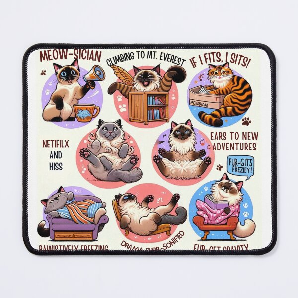 Item preview, FUNNY FELINES designed and sold by FitEnvy.