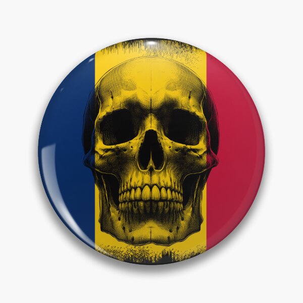 Item preview, CHAD SKULL FLAG NATION RAREART COUNTRY HALLOWEEN #ogirdor designed and sold by ogirdorgraphics.