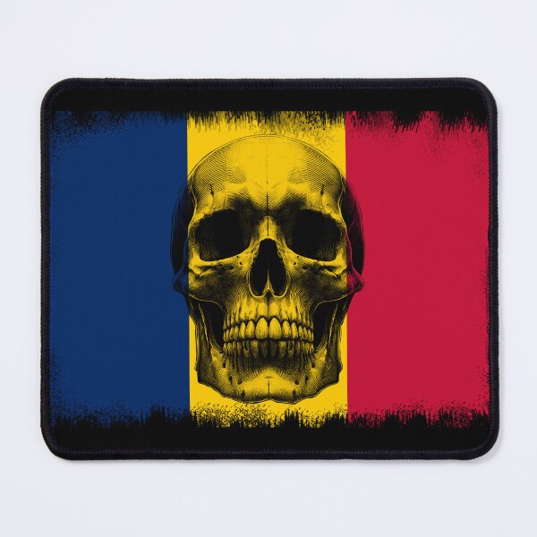 Item preview, CHAD SKULL FLAG NATION RAREART COUNTRY HALLOWEEN #ogirdor designed and sold by ogirdorgraphics.