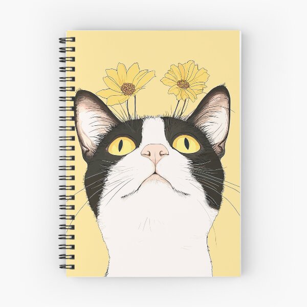Item preview, Flower-Crowned Cat designed and sold by Liededrom..