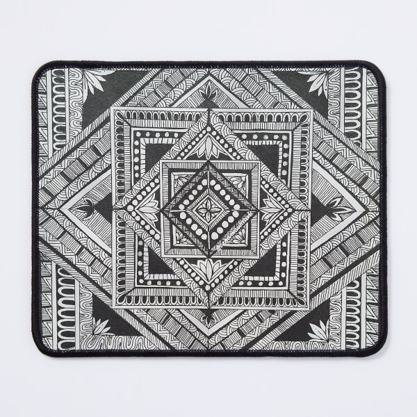 Item preview, Black and white mandala designed and sold by drawingwithmi.
