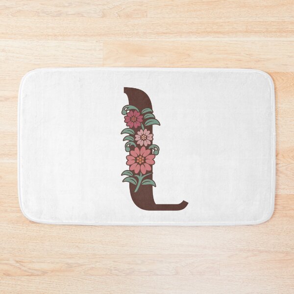 Item preview,   Floral L Monogram designed and sold by DonnaRaquel.