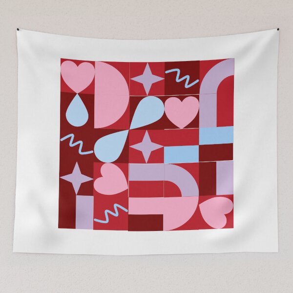 Item preview, Love neo geo pattern  designed and sold by ForcePrint.