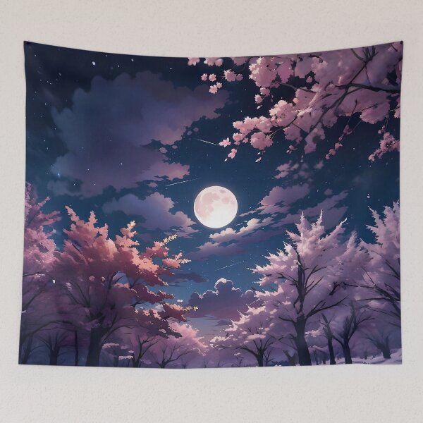 Item preview, Sakura Night designed and sold by Kitsune Merchant.