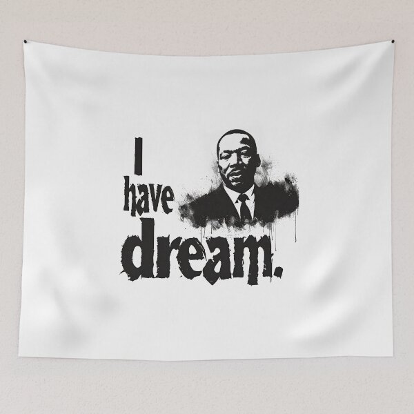 Item preview, Martin Luther King Inspirational Typography: I Have a Dream designed and sold by Amr Siam.