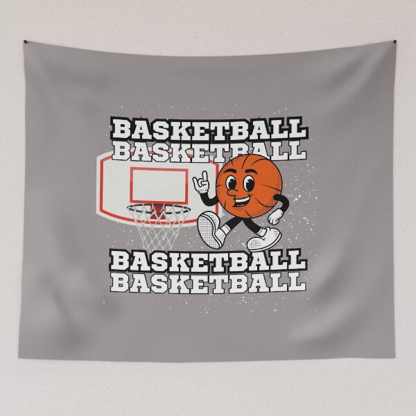 Item preview, Basketball Character Hoop designed and sold by FroggyFly Designs.