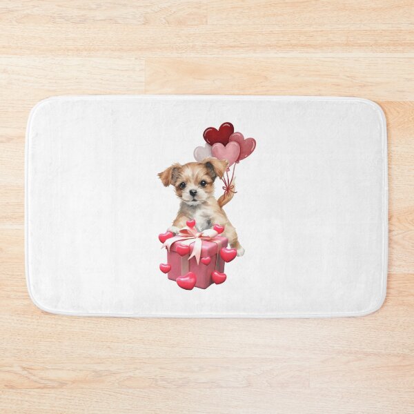 Item preview, Cute Dog CELEBRATING the VALENTINE'S day  ! designed and sold by Abdelillah10.