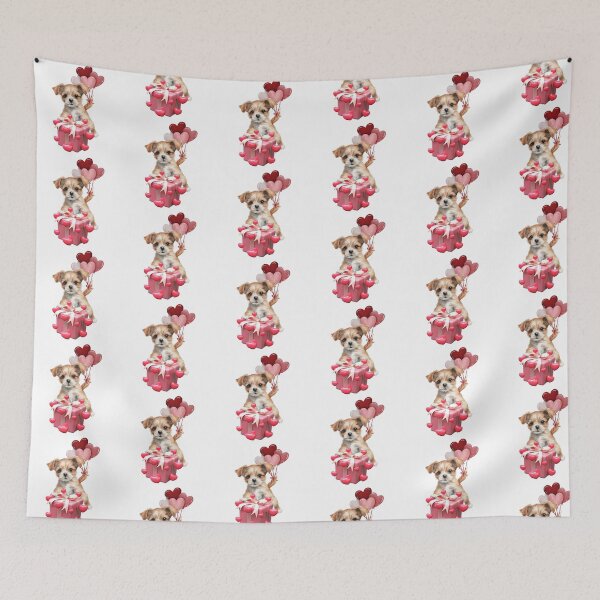 Item preview, Cute Dog CELEBRATING the VALENTINE'S day  ! designed and sold by Abdelillah10.