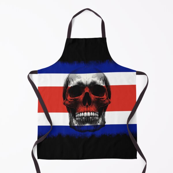 Item preview, COSTARICA SKULL FLAG NATION RAREART COUNTRY HALLOWEEN #ogirdor designed and sold by ogirdorgraphics.