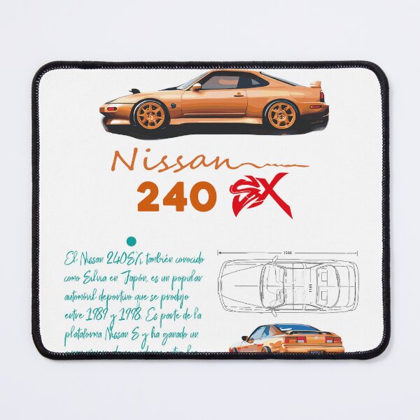Item preview, Vintage Classic Car Nissan 240 SX designed and sold by PrintCarClub.