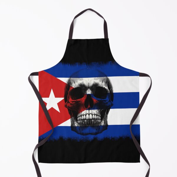 Item preview, CUBA SKULL FLAG NATION RAREART COUNTRY HALLOWEEN #ogirdor designed and sold by ogirdorgraphics.