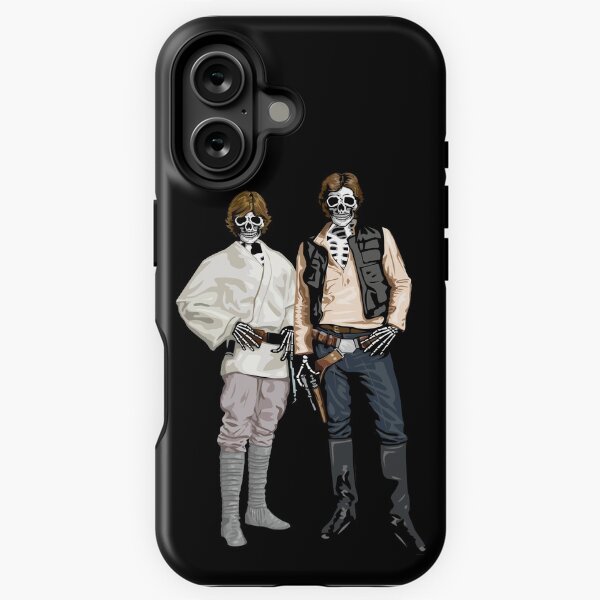 Vista previa del artículo con la obra «Luke y Han para siempre», diseñado y vendido por JohnBealDesign.