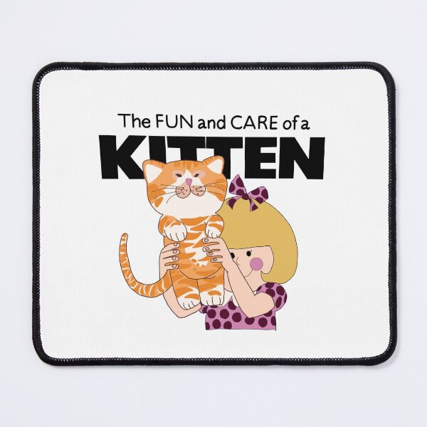 Item preview, the fun and care of a kitten vinyl 45 traceover designed and sold by fartahahaha.