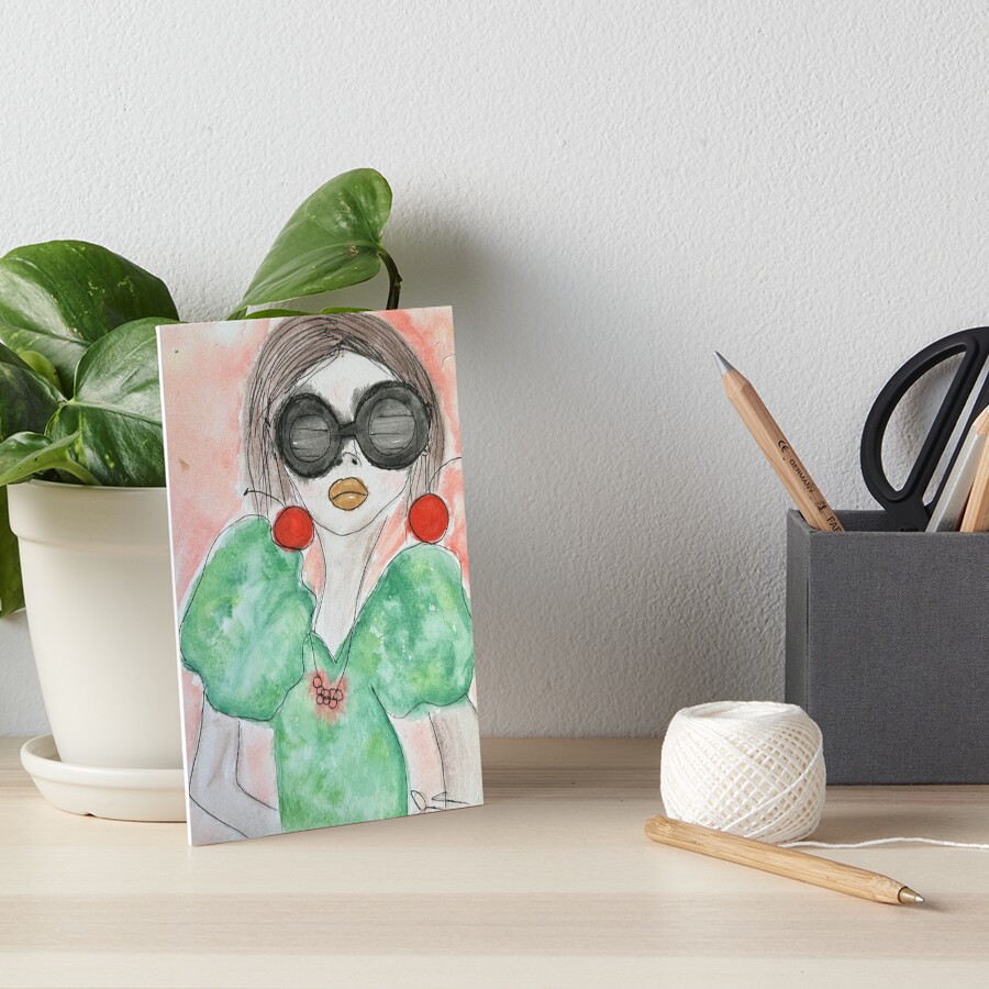 Item preview, Art Board Print designed and sold by HausofDolls.