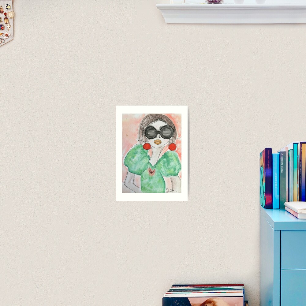 Item preview, Art Print designed and sold by HausofDolls.