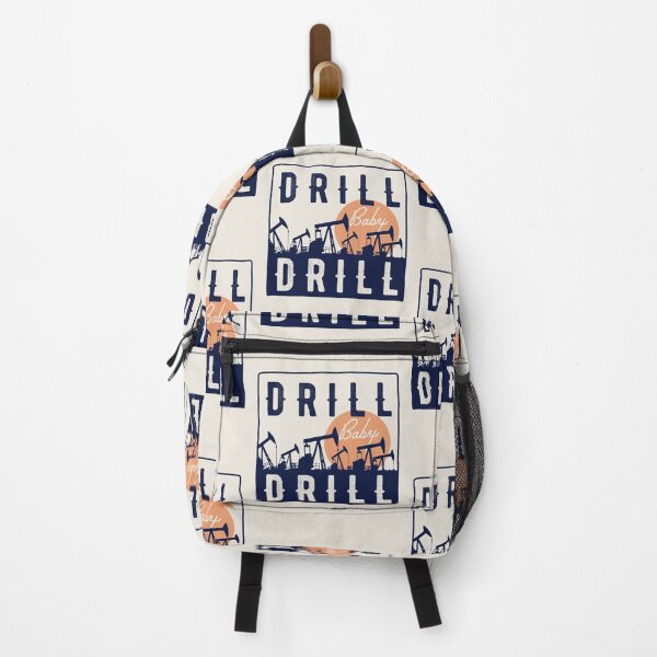 Item preview, Drill Baby Drill - Oil Pumps at Sunset | Trump Inauguration Speech 2025 National Energy Emergency Plan | Quote | We The People 1776 - 2025 | White designed and sold by Any Color Designs.