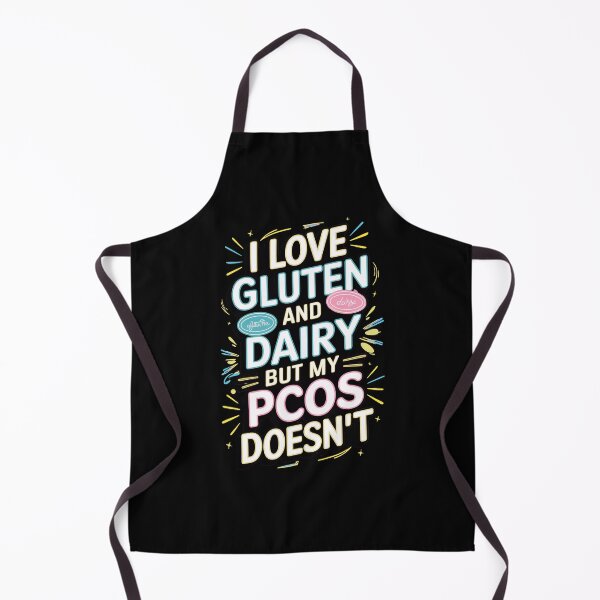 Item preview, I Love Gluten and Dairy But My PCOS doesn`t designed and sold by Redgiant87x.