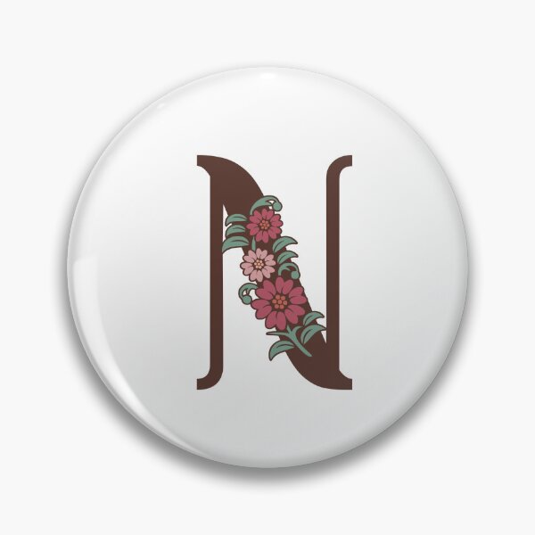 Item preview,   Floral N Monogram designed and sold by DonnaRaquel.
