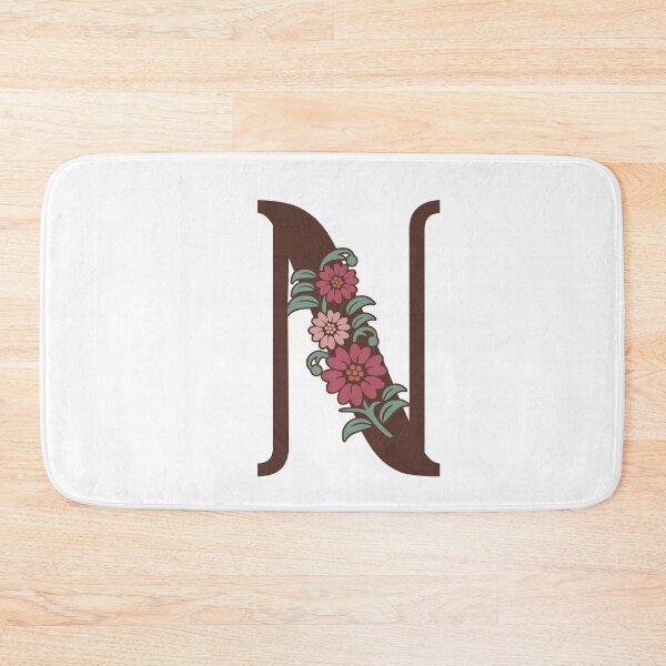 Item preview,   Floral N Monogram designed and sold by DonnaRaquel.