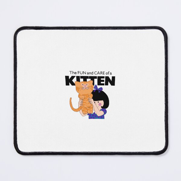 Item preview, the fun and care of a kitten vinyl 45 traceover original cover designed and sold by fartahahaha.