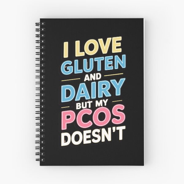 Item preview, I Love Gluten and Dairy But My PCOS doesn`t designed and sold by Redgiant87x.