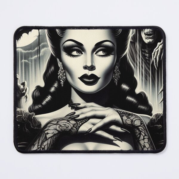 Item preview, Retro Vampire Woman designed and sold by PulpVintage.