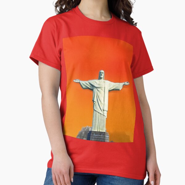 Vista previa del artículo con la obra «Cristo Redentor», diseñado y vendido por ontological.
