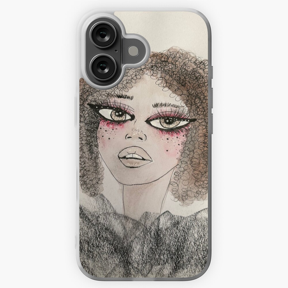 Item preview, iPhone Soft Case designed and sold by HausofDolls.
