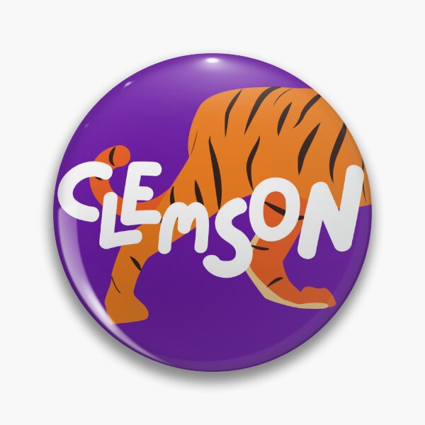 Item preview, Clemson Gameday Pin designed and sold by grace-hudson.