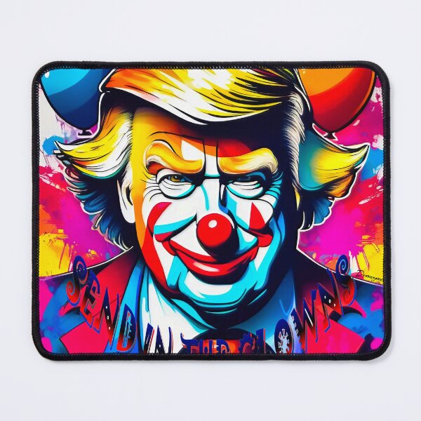 Artikelvorschau, USA Polit Satire Donald Trump MAGA Zirkusclown entworfen und verkauft von Drone-tees.